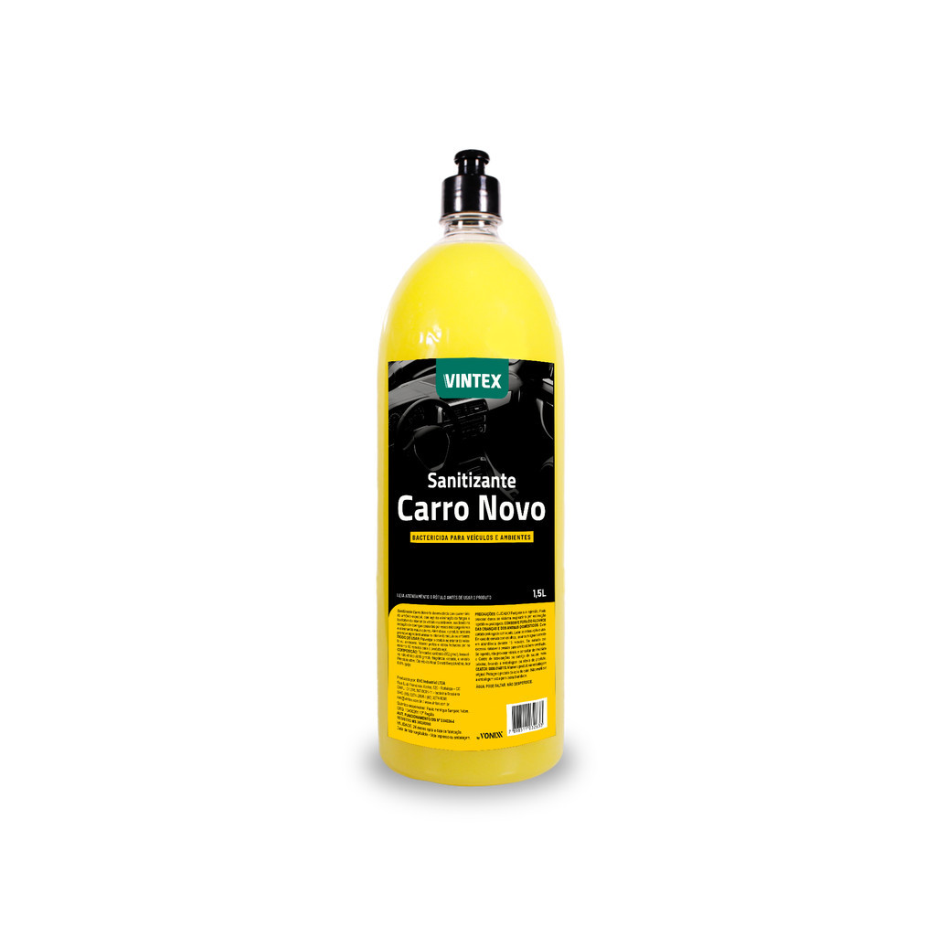 Aromatizante Sanitizante Cheirinho Carro Novo Vintex 1.5L