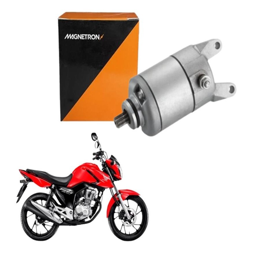 Motor Partida Arranque Xre 190 Bros Nxr 160 Cg Titan Fan 160 2016 2017 2018 2019