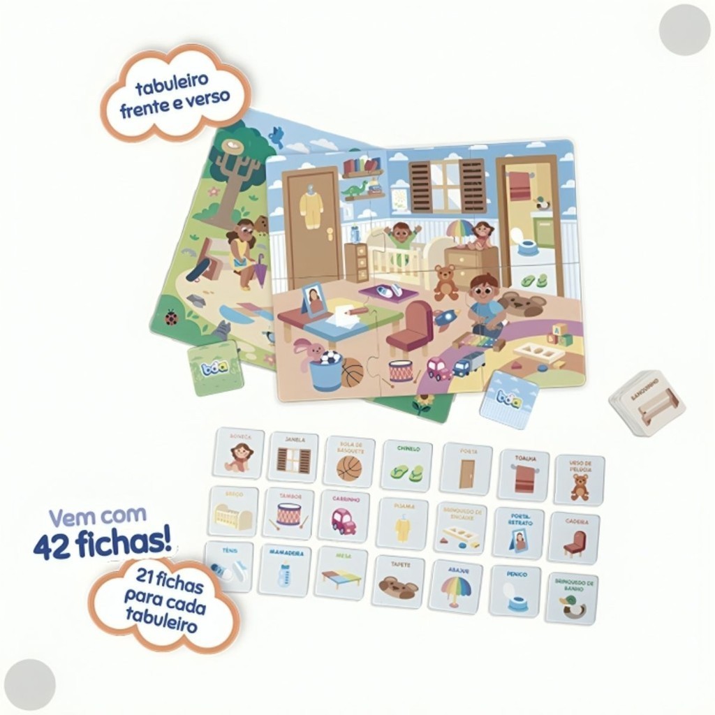 Detalhes do Jogo Educativo Achadinhos De Identificação 3193 - Toyster
