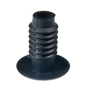 100 Unidades Presilha Forro Universal Preto