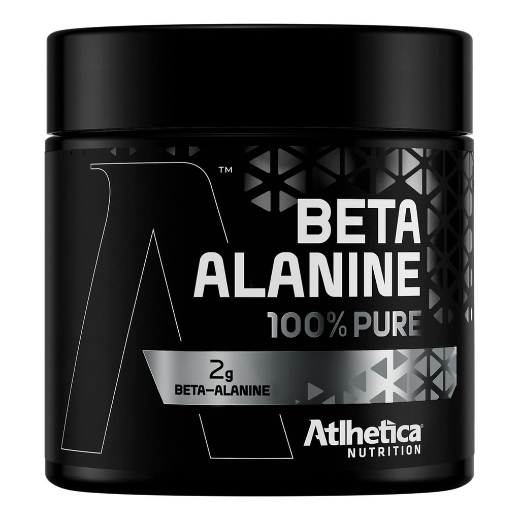 Beta Alanine 100% Pure Pote 200g Atlhetica Nutrition em Oferta na Shopee