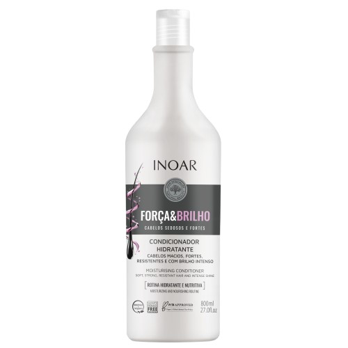 Inoar Força e Brilho Condicionador 800ml em Oferta na Shopee
