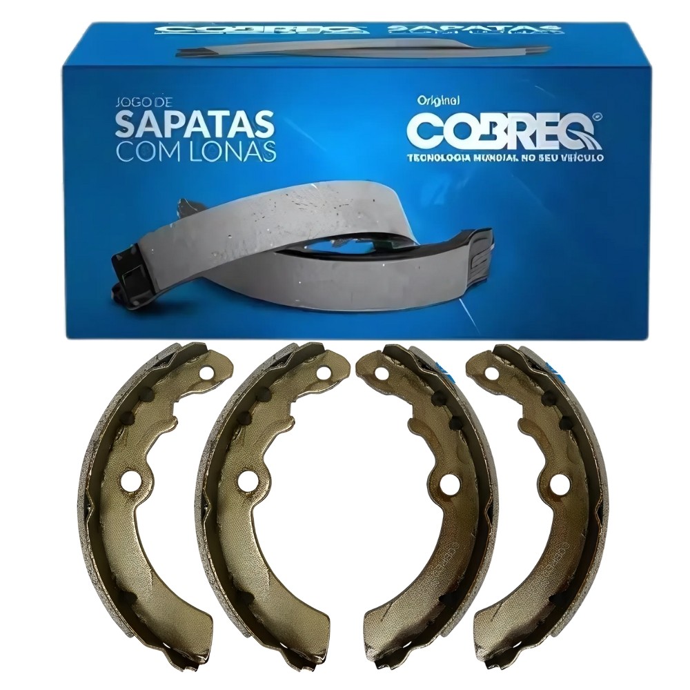 SAPATA FREIO TRASEIRO RENAULT KWID 1.0 2017 EM DIANTE COBREQ em Oferta na Shopee