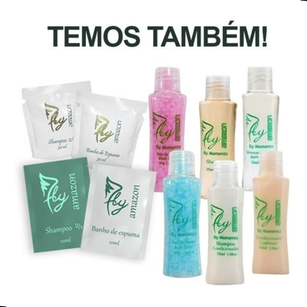 Detalhes do Kit 500 Shampoos 2 em 1 (10ml) + 500 Mini Sabonetes (10g) – Ideal para Hotéis, Motéis, Pousadas e Airbnb