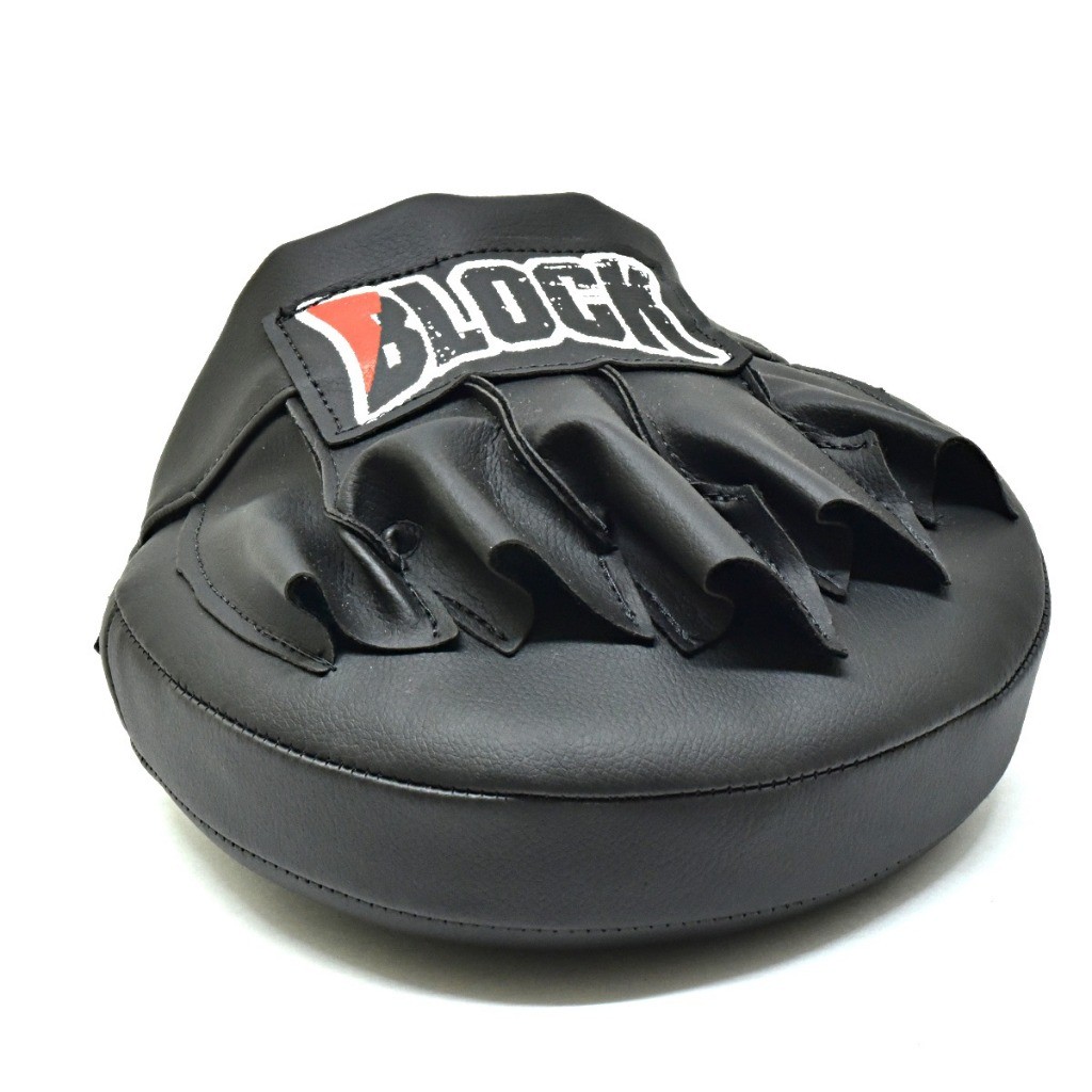 manopla de foco preta treino aparador boxe muay thai karatê tae kwon do kung fu mma luta soco