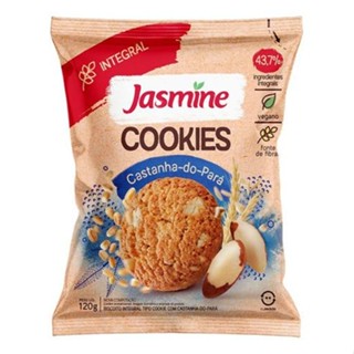 Jasmine Cookies Castanha Do Pará Integral 120G em Oferta na Shopee