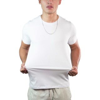 Camisa Camiseta Masculina Algodão Peruano 40.1 Premium com Elastano