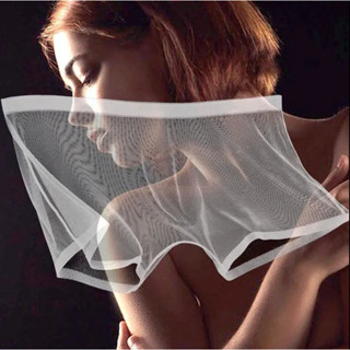 Ultra-Fino Lingerie Masculina De Malha sexy Sólida Cor Transparente Cueca boxer Respirável