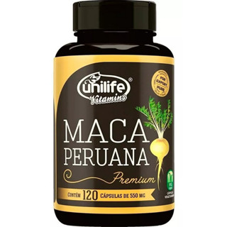 Maca Peruana Premium Unilife 120 Capsulas Sabor Sem Sabor