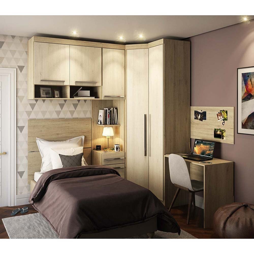 Guarda-Roupa Solteiro de Canto: Onde Comprar | BuscaProdutos