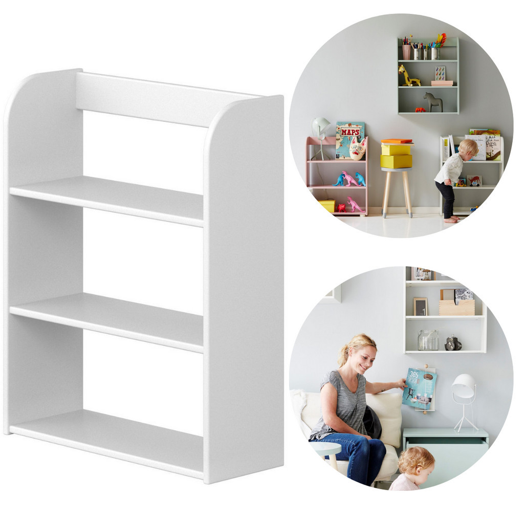 PRATILEIRA SUPORTE ORGANIZADOR BRINQUEDO INFANTIL 35CM MDF