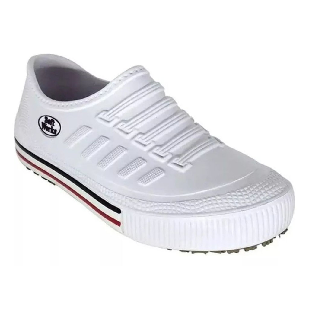 Soft Works Calçado Epi Tênis Antiderrapante Trabalho Cozinha Enfermagem Hospital BB81 - Men Shoes