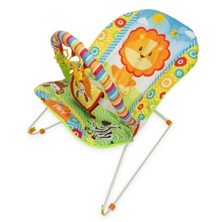 Cadeira de Descanso Musical Para Bebê Infantil Safari com Mobiles Mordedor