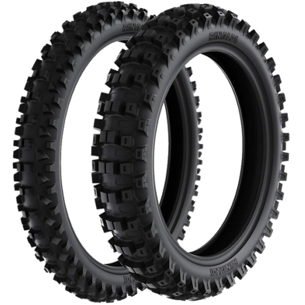 Par Pneu Crf 230 Ttr 230 100/100-18 + 80/100-21 RS47 Rinaldi