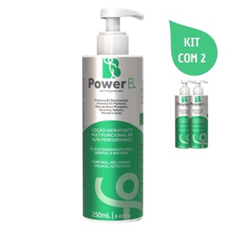 Kit 2 Loção Hidratante Corporal Anti Ressecamento Power B