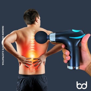 Massageador Relaxamento Muscular Físico Facial Portátil 6 Cabeças