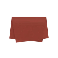 Papel de Seda - 50x70cm - Marrom - 10 unidades - Rizzo