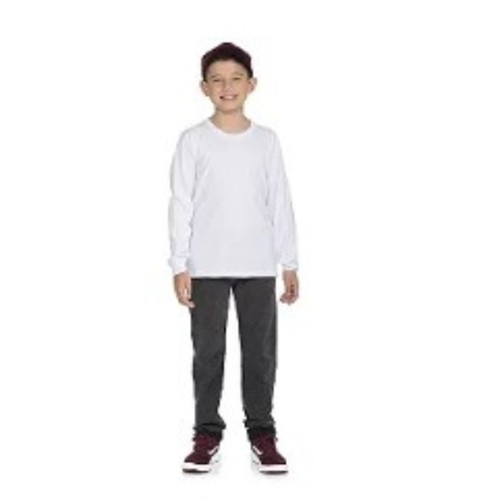 Camiseta Basica Infantil Menino Ribana Moda Infantil Alta Qualidade Conforto E Estilo