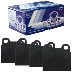 Kit Pastilha Freio Zafira 2001 A 2012 Traseira Teves Syl