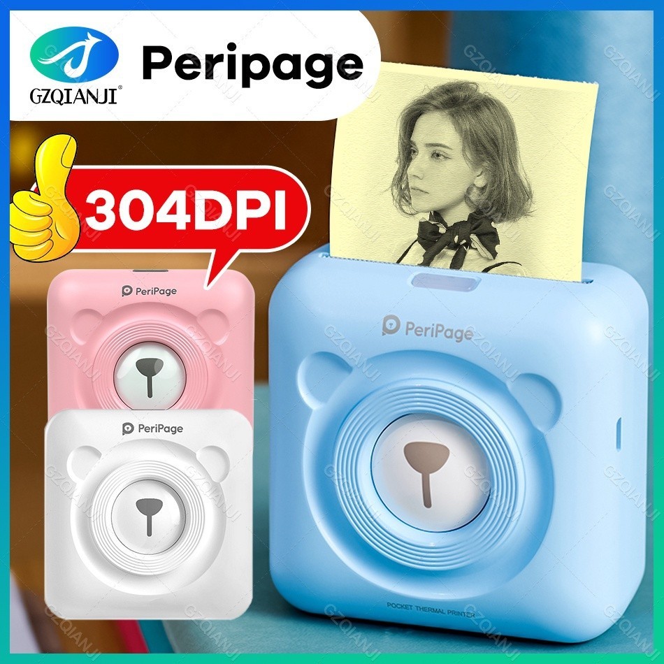 brinquedo mini game A6 304DPI Mini Impressora Fotográfica Portátil Bluetooth Etiqueta Impressora De Bolso Com Papéis Rolo Máquina De Impressão Térmica com rolo de papel