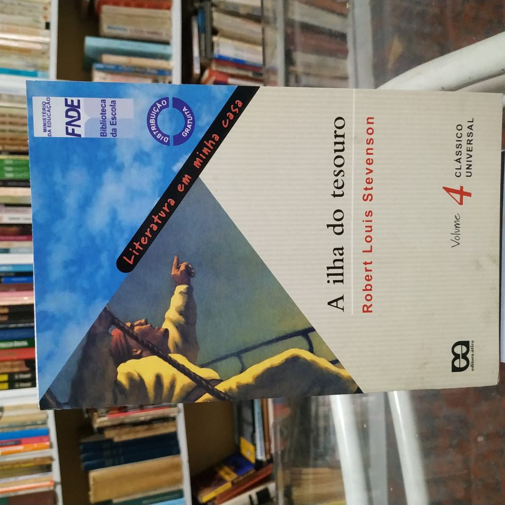 LITERATURA EM MINHA CASA - A ilha do tesouro volume 4 autor varios