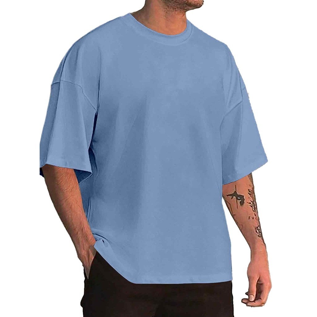 Camiseta Colorida Diversas Basica Lisa Blusa  Casual Simples Moderno Camisa Variadas CoresT Shirt