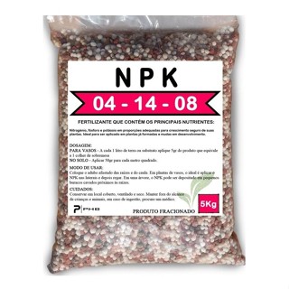 2kg Adubo Fertilizante NPK 04.14.08  Floração e Frutificação em Oferta na Shopee