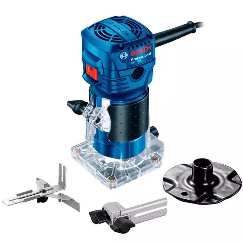 Tupia Profissional 6 MM 550W com 2 Pinças GKF 550 BOSCH - Home & Living