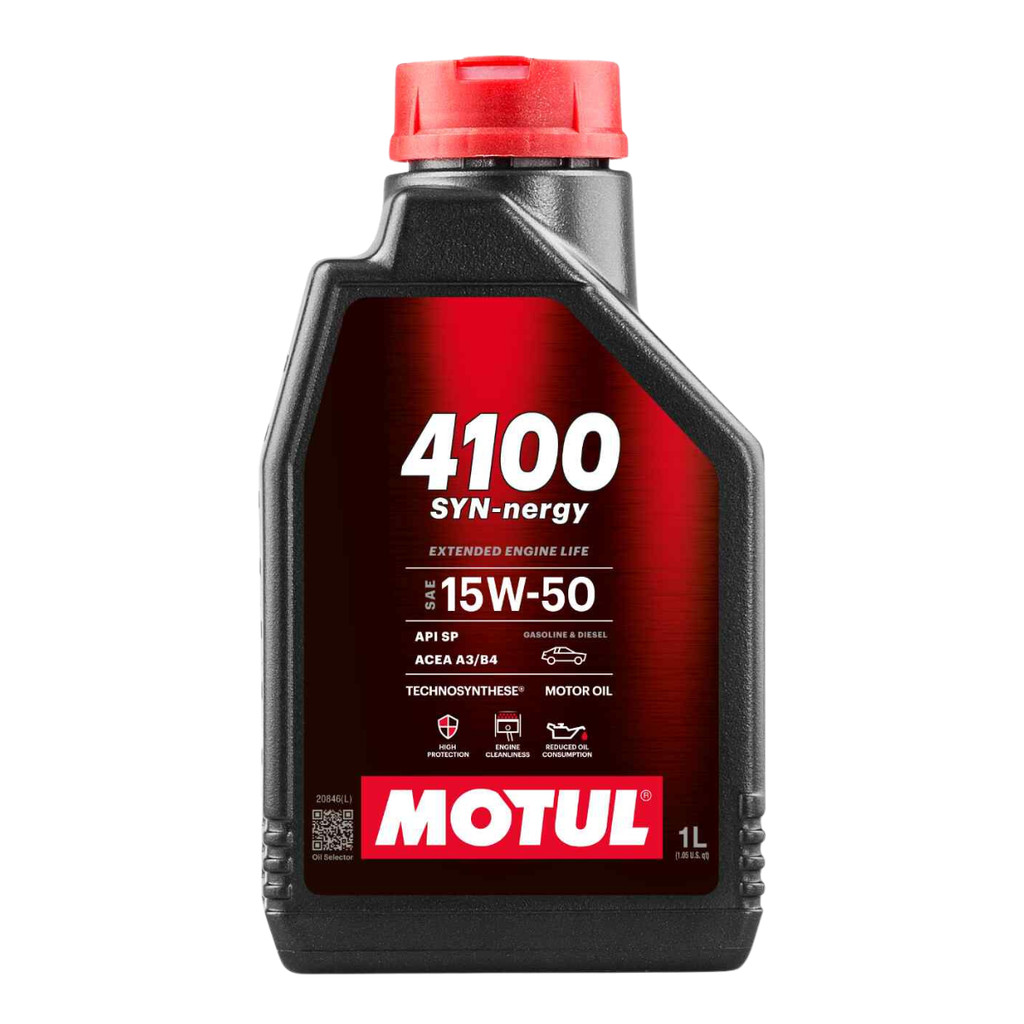 MOTUL 4100 SYN-NERGY 15W-50 1 LITRO em Oferta na Shopee