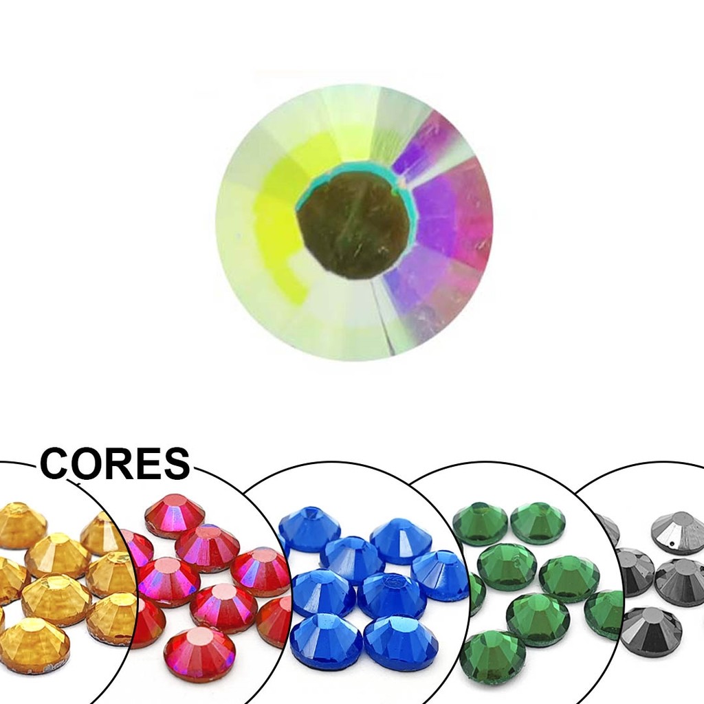 Strass Termocolante 6mm 288 unidades SS30 RO.151792 em Oferta na Shopee