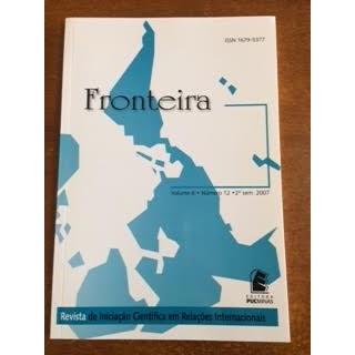 Fronteira - Volume 6 - Número 12 - 2º Sem. 2007 autor Vários Autores