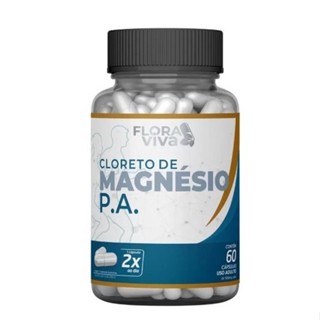 Cloreto de Magnésio P.A 500mg 60 cápsulas
