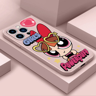 Capa De Silicone Resistente À Queda Para Telefone MI 10T PRO XIAOMI 11 Lite 5G NE 11T 10T 12 12PRO 12T MF049A Powerpuff Girls