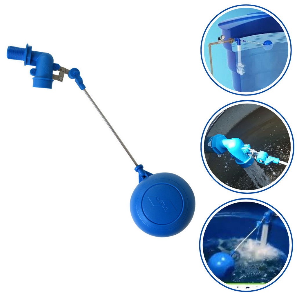 Torneira Boia Para Caixa Dágua Alta Vazão 3/4" Cipla