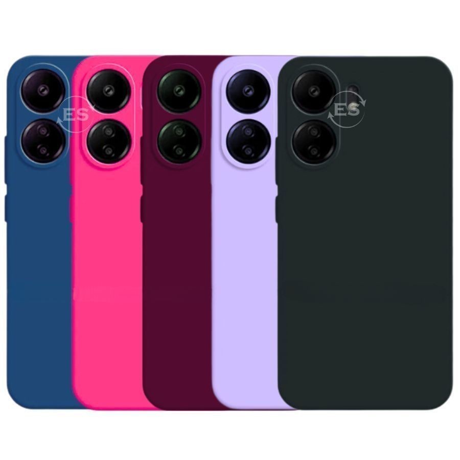 Capa Silicone Aveludada Compatível Xiaomi Redmi 13C