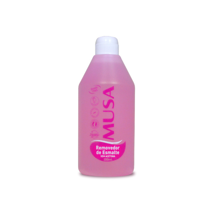 Removedor De Esmalte Sem Acetona Musa 200ml em Oferta na Shopee