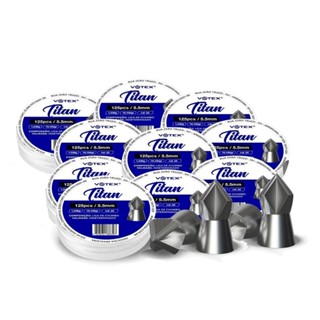 10 Chumbinhos Titan 5.5mm 1,153g 1250 Unidades - Votex em Oferta na Shopee