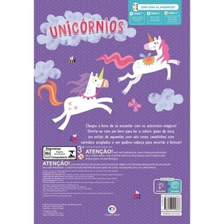Unicórnios Ler, Colorir e Brincar - Ciranda Cultural em Oferta na Shopee