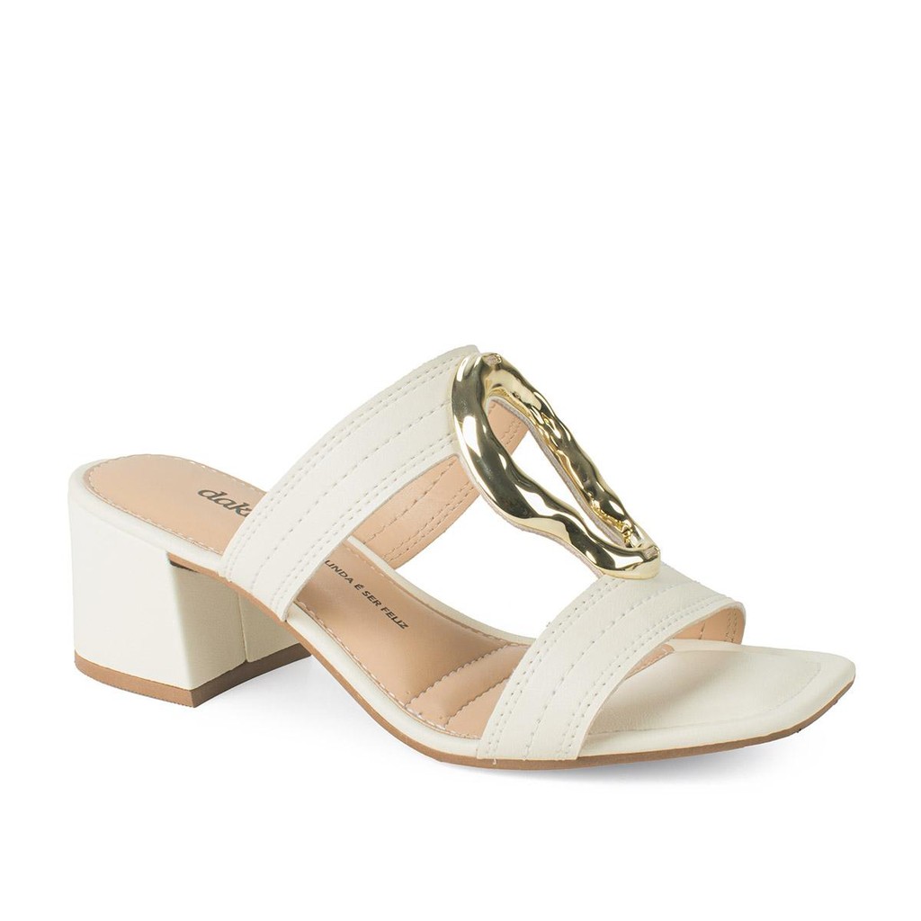 Tamanco Dakota de Salto Bloco Y8942 em Oferta na Shopee