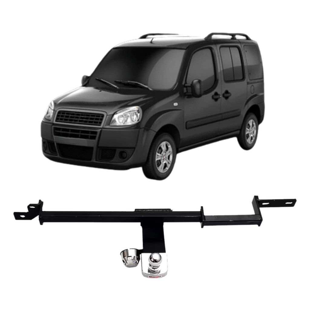 Engate Reboque Rabicho Fixo Doblo 2001 a 2021 Exceto Adventure 400kg Braconi - BRCFT-02 em Oferta na Shopee