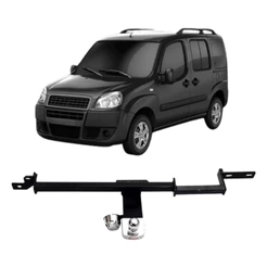 Engate Reboque Rabicho Fixo Doblo 2001 a 2021 Exceto Adventure 400kg Braconi - BRCFT-02