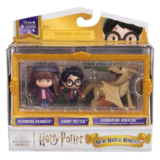 Bonecos Harry, Hermione e Rabo-Córneo Húngaro - Harry Potter em Oferta na Shopee