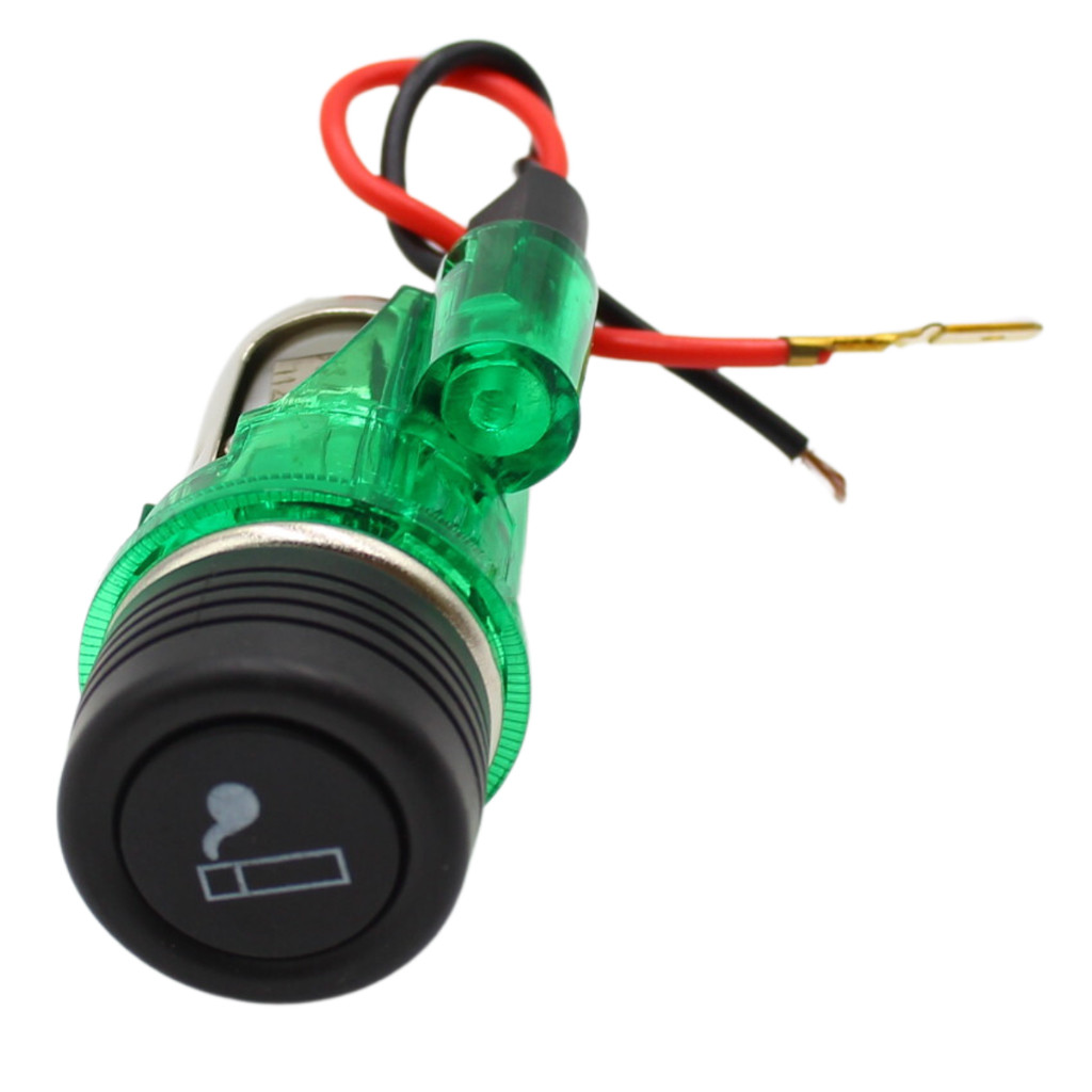 Tomada Acendedor De Cigarro Carro Auto Veicular Universal 12v