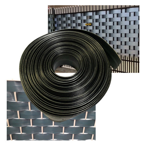 Fechamento Isolamento Tampar Portão Protetor Divisor 25 Mts Preto