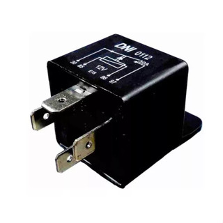 Relé Auxiliar Universal - Uso Geral - 12v - 30a - Dni 0112 em Oferta na Shopee