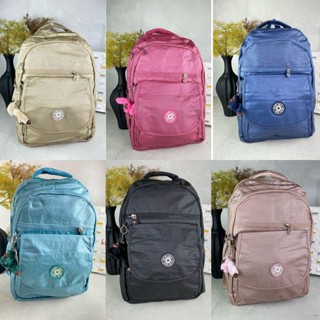 Mochila Grande Escolar Metalizada com Macaquinho KPL com Alças Reforçadas Ótimo Acabamento Varias Repartições
