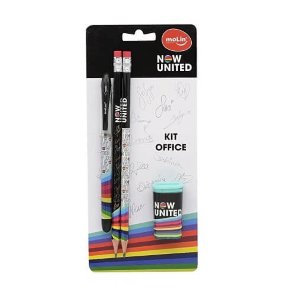 Kit Escolar Now United Molin 5 peças 30815
