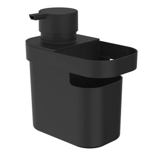Dispenser Detergente e Organizador Trium 650ml Preto DT550PTF - Ou