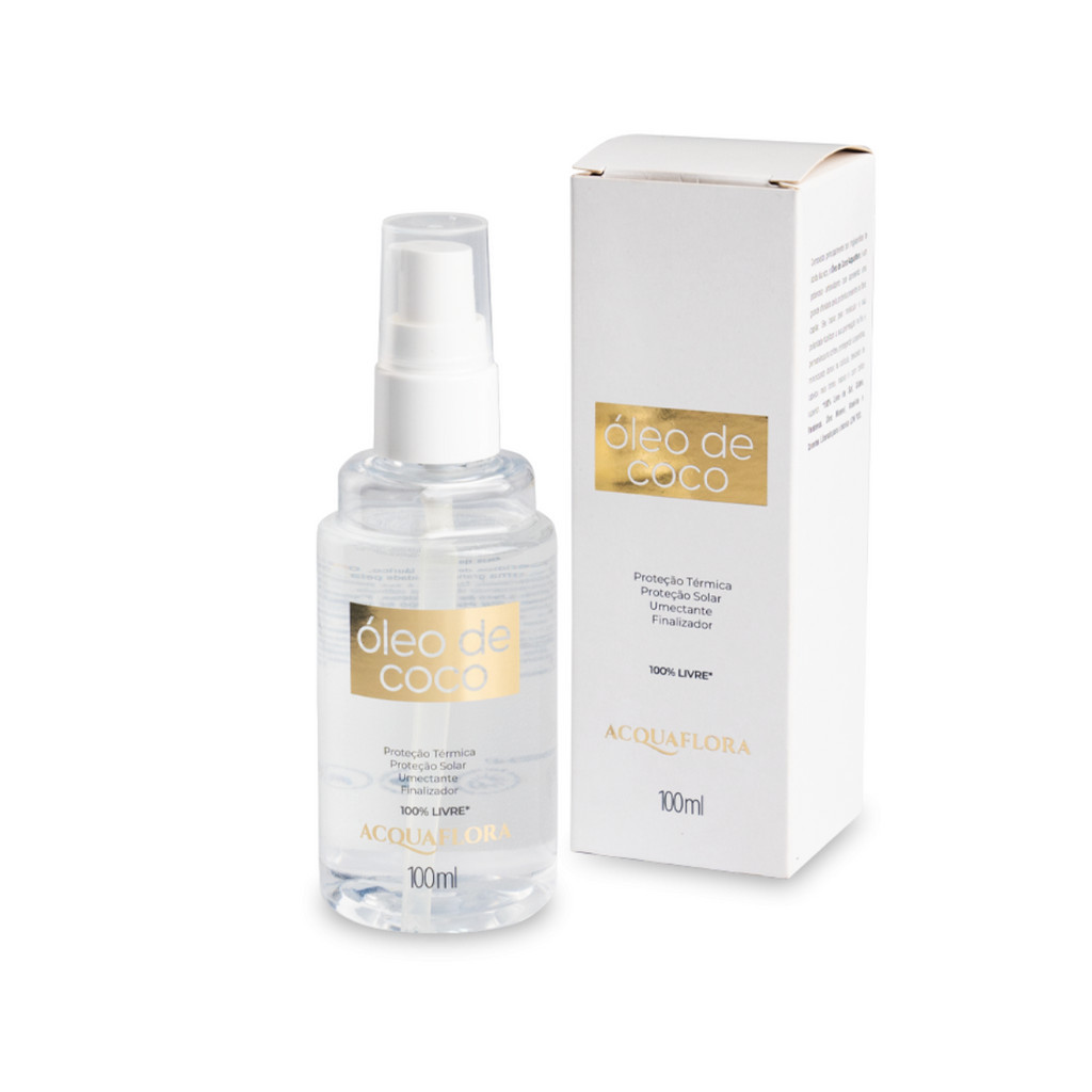 Oleo De Coco Proteção Térmica Acquaflora 100ml