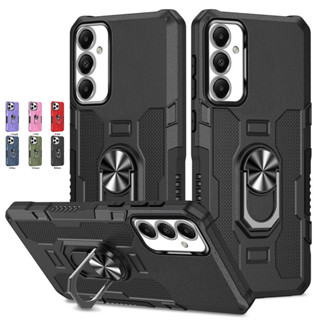 Capa De Silicone Macia À Prova De Choque Para Samsung M13 A04 A04E A04S A14 A24 A34 A54 5G/4G 360 ° Suporte De Anel De Rotação De Metal Concha Telefônica